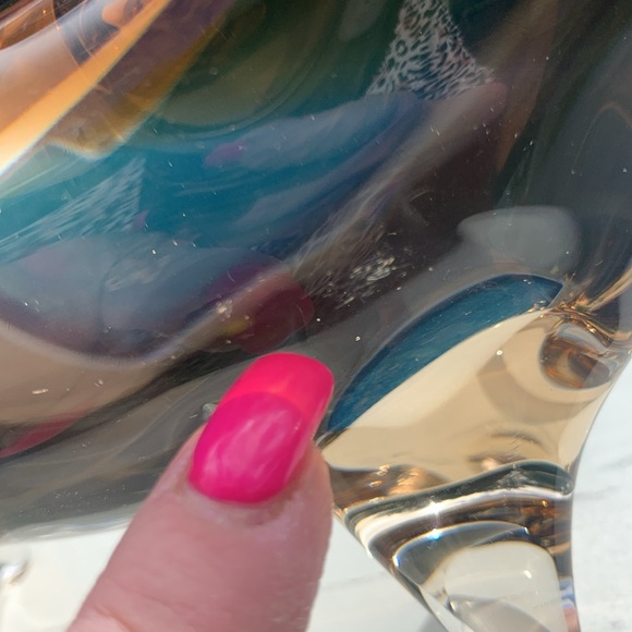 GLASS BULL 🐂 VINTAGE 42 years old heavy weight mint! One flaw I pointed out 🐂 - Picture 14 of 14